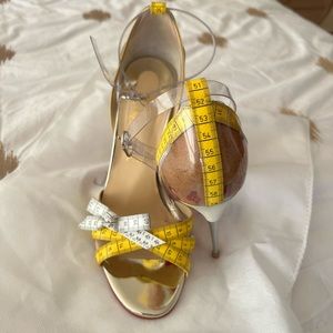 Christian Louboutin Tape Measure Heels